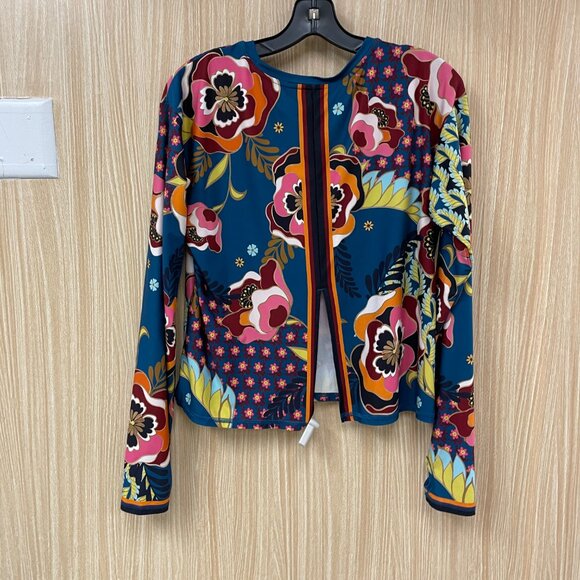 Johnny Was Blue Print top size small - Picture 4 of 4